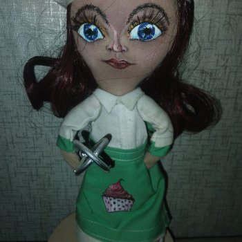 Текстильная красавица.