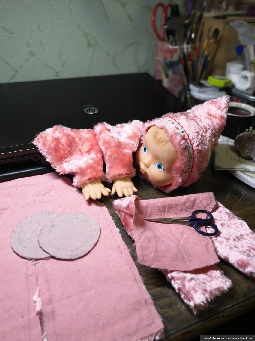 Ремонт мехового пупса | Бэйбики Ремонт мехового пупса — Реставрация и преображение кукол: ремонт (фото 4)
