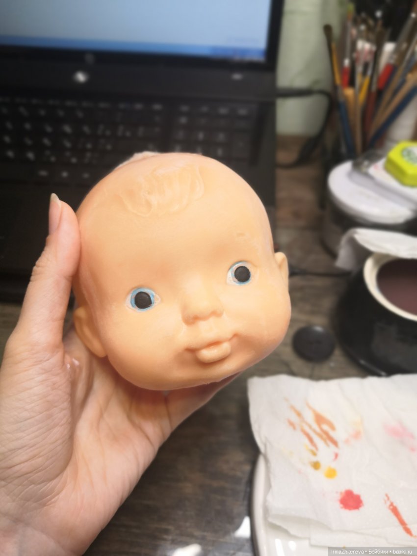 Ремонт мехового пупса | Бэйбики Ремонт мехового пупса — Реставрация и преображение кукол: ремонт (фото 3)