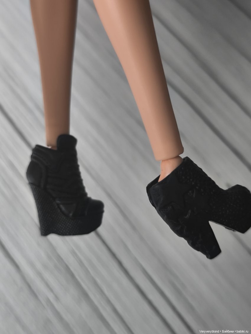 Обувь для куколок 1/6 распаковка и большая примерка (фото 7)