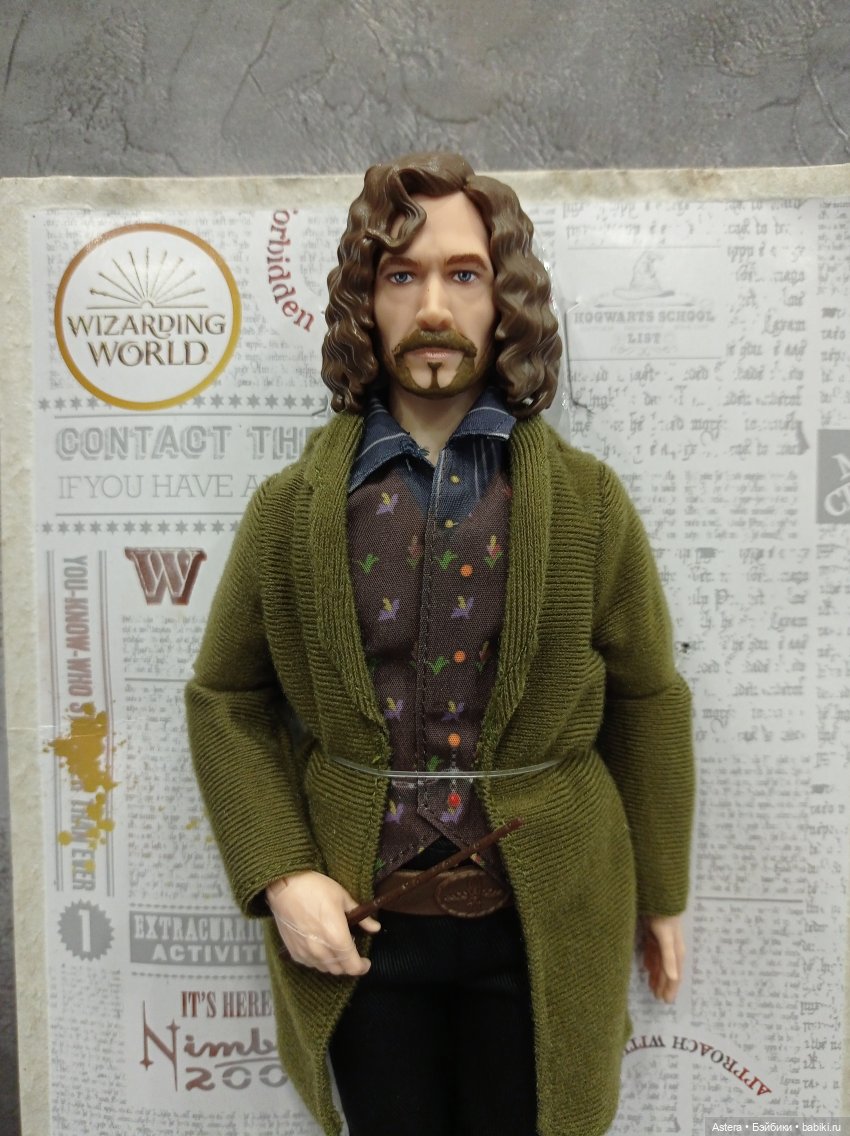 Обзор на Сириуса Блэка, первый мой мужчина от Mattel (фото 5)