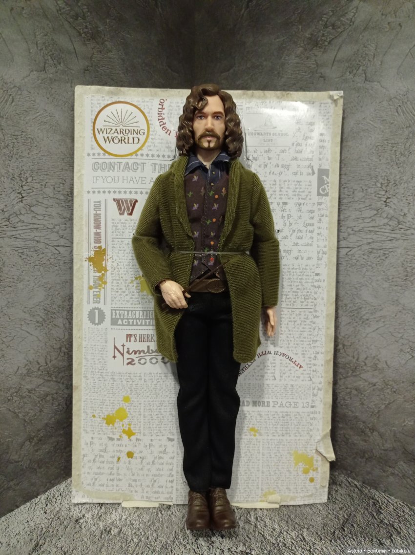 Обзор на Сириуса Блэка, первый мой мужчина от Mattel (фото 4)