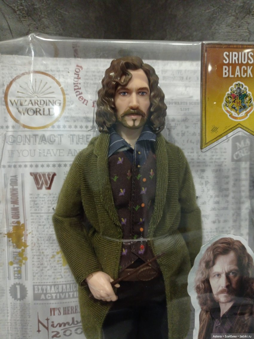 Обзор на Сириуса Блэка, первый мой мужчина от Mattel (фото 3)