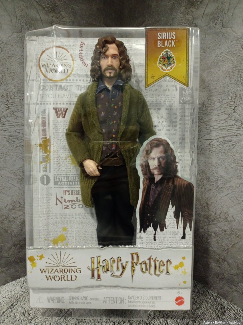 Обзор на Сириуса Блэка, первый мой мужчина от Mattel