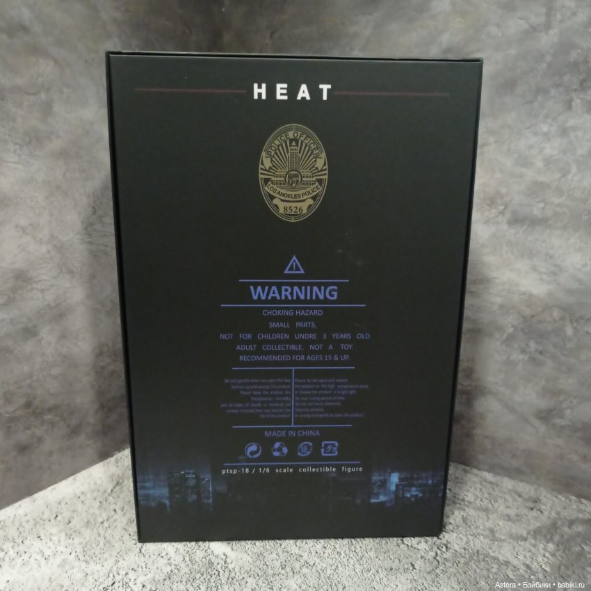 Lt. Vincent Hanna "Heat" Present Toys PT-sp18. Обзор (фото 5)