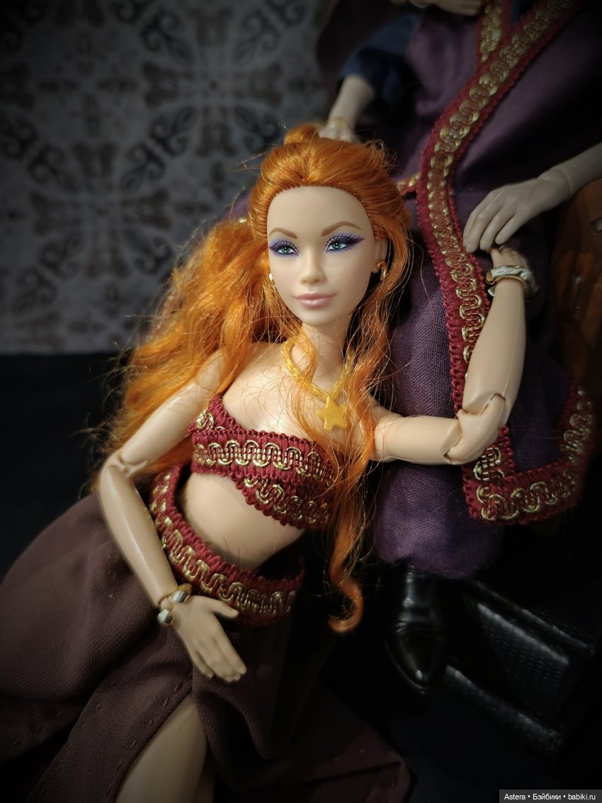 Танец семи покрывал, репетиция. 16+