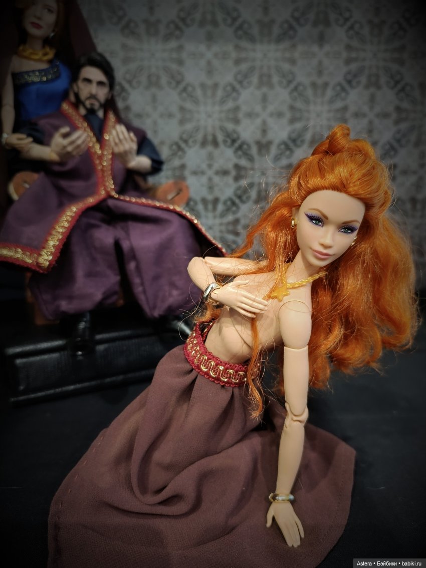 Танец семи покрывал, репетиция. 16+