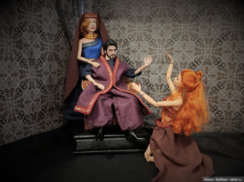 Танец семи покрывал, репетиция. 16+