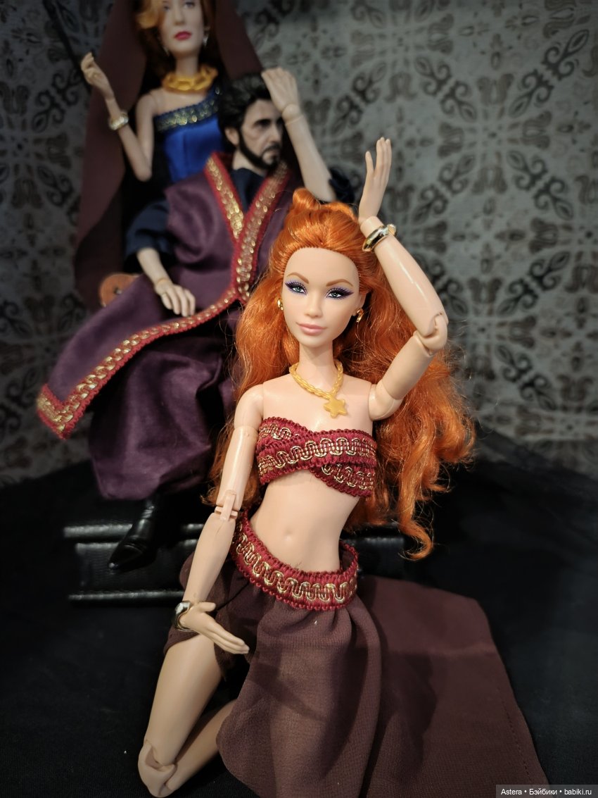 Танец семи покрывал, репетиция. 16+