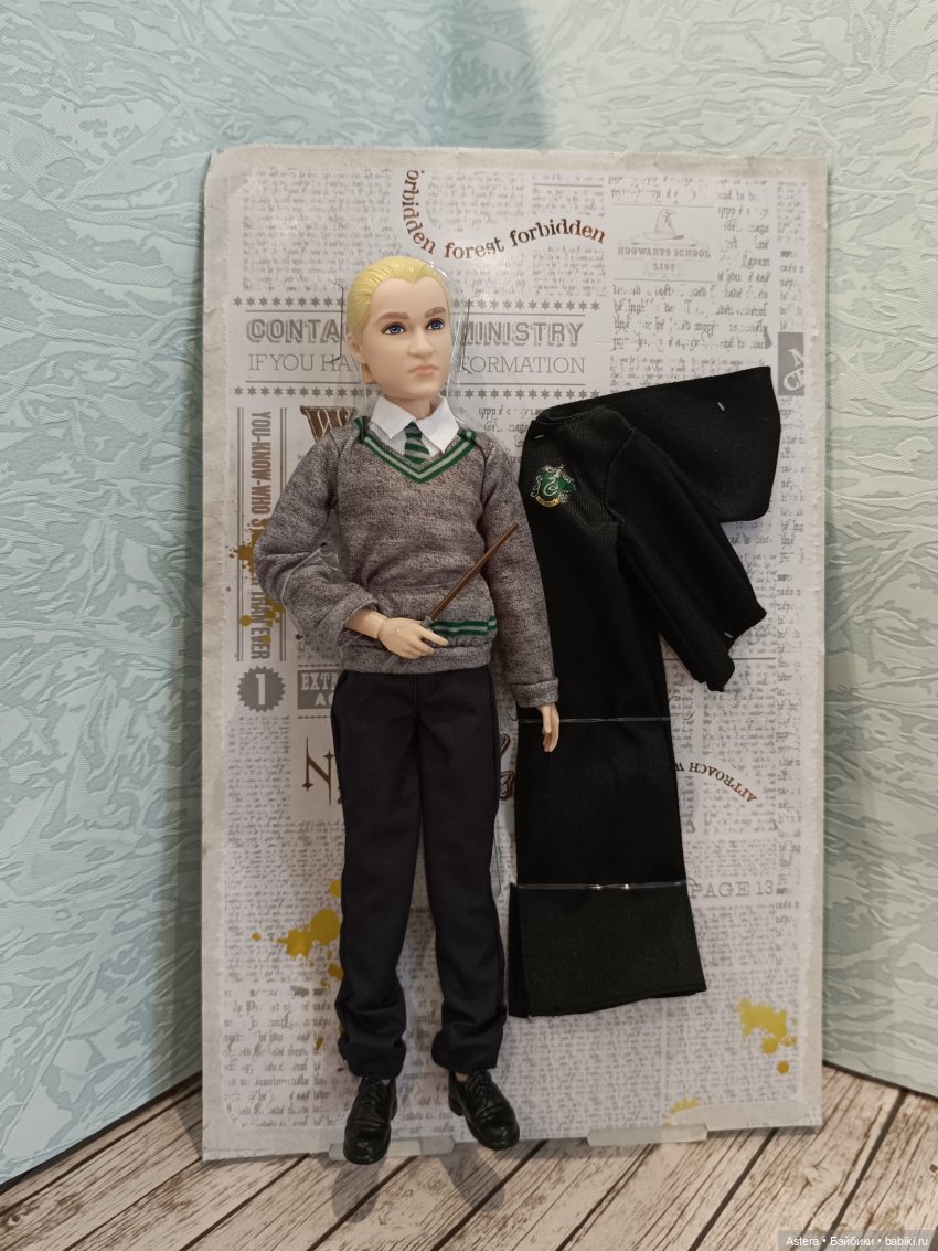 Малфой младший — Куклы Harry Potter (Гарри Поттер) Mattel: Wizarding World (фото 4)