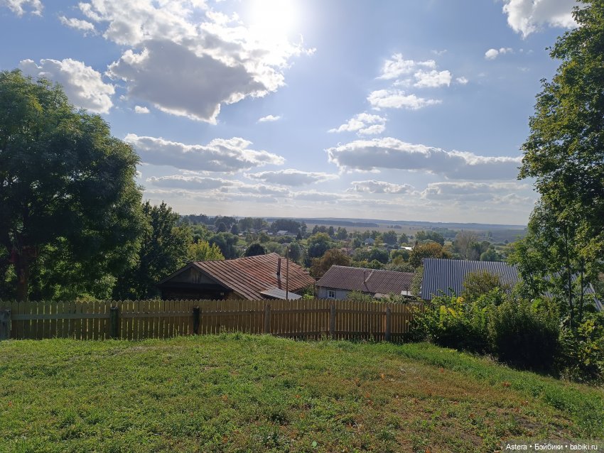 Проводила лето в с. Большое Болдино