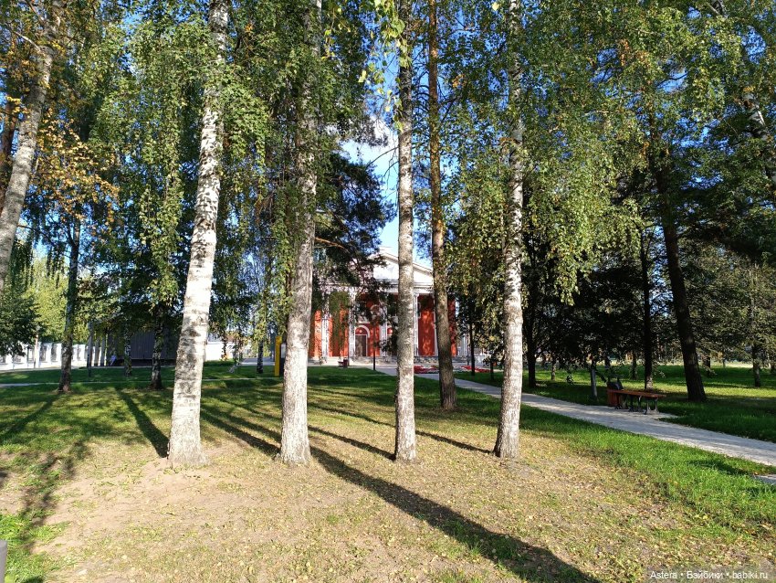 Проводила лето в с. Большое Болдино