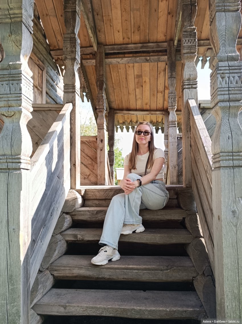 Проводила лето в с. Большое Болдино