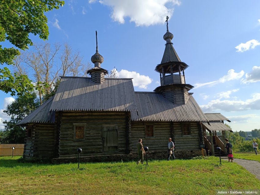 Проводила лето в с. Большое Болдино