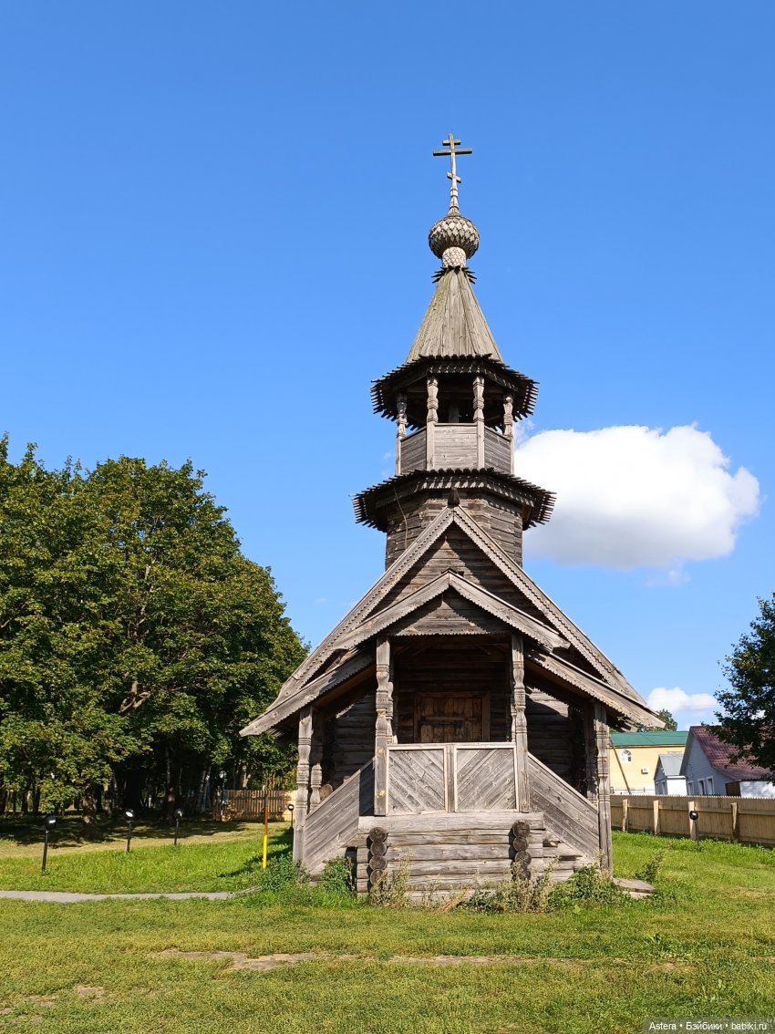 Проводила лето в с. Большое Болдино