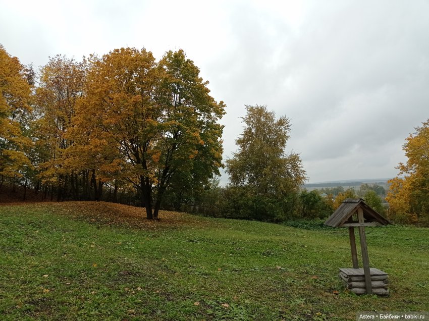 Проводила лето в с. Большое Болдино