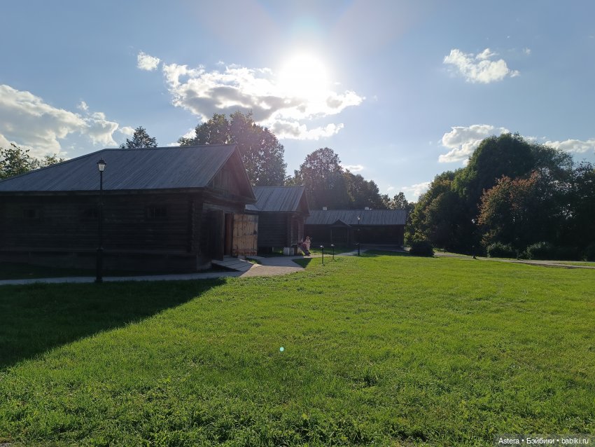 Проводила лето в с. Большое Болдино