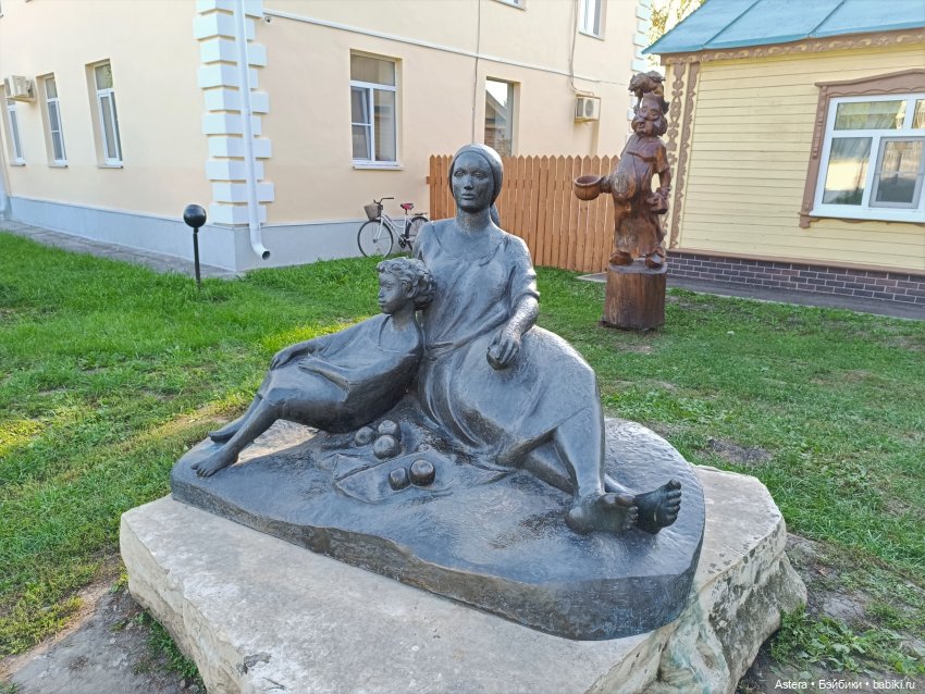 Проводила лето в с. Большое Болдино