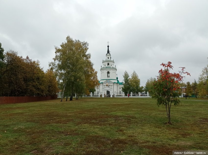 Проводила лето в с. Большое Болдино