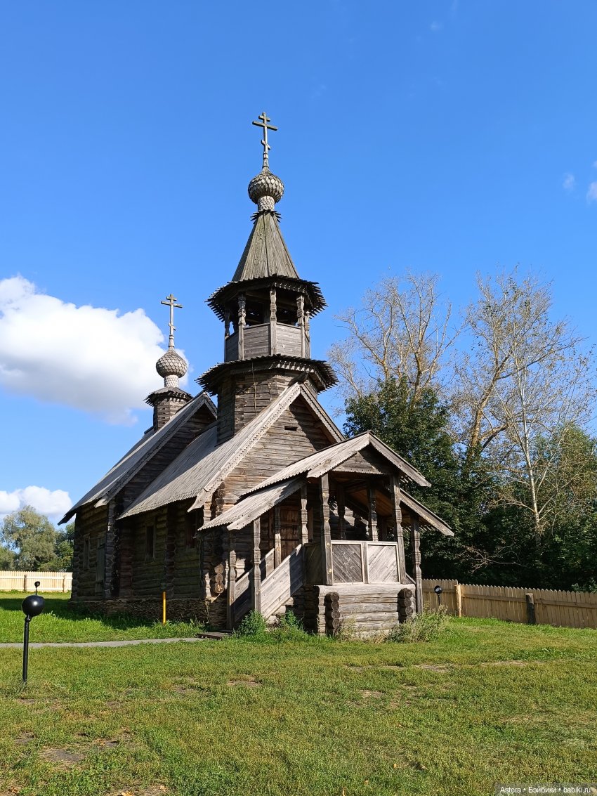 Проводила лето в с. Большое Болдино