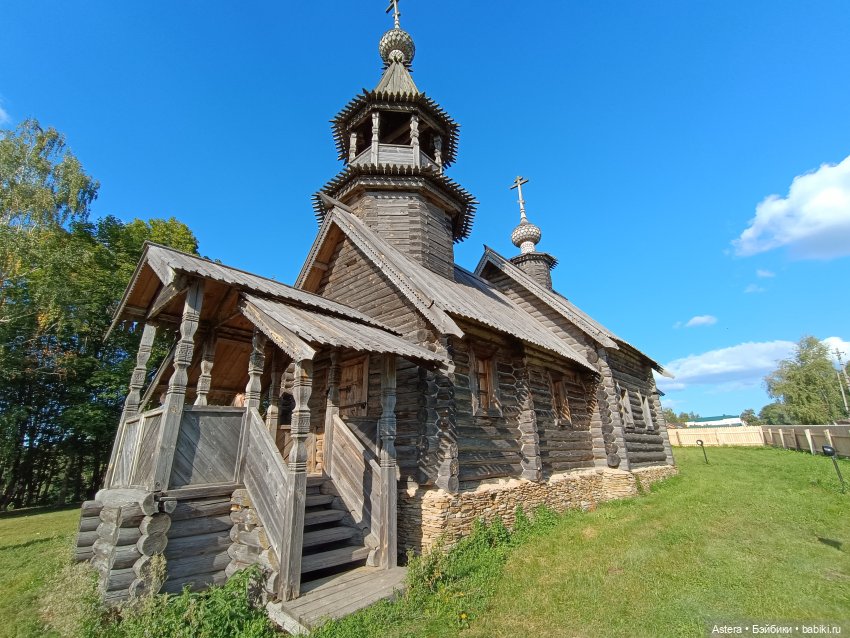 Проводила лето в с. Большое Болдино