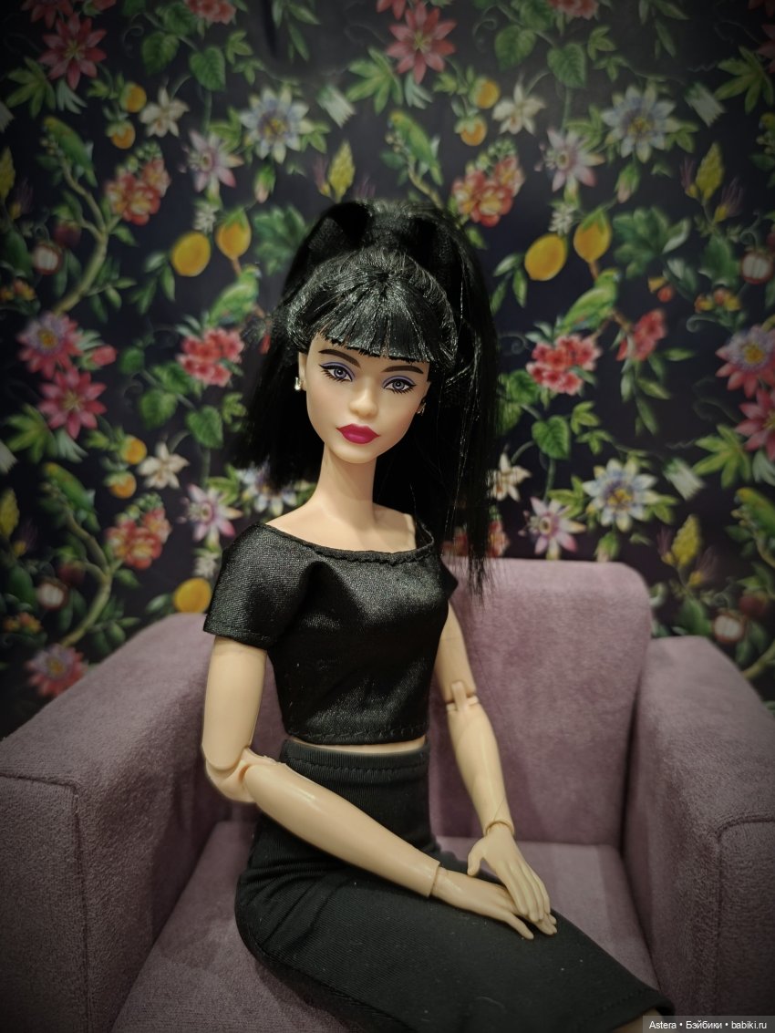 Розовое кресло — Мебель для кукол и домиков: фото