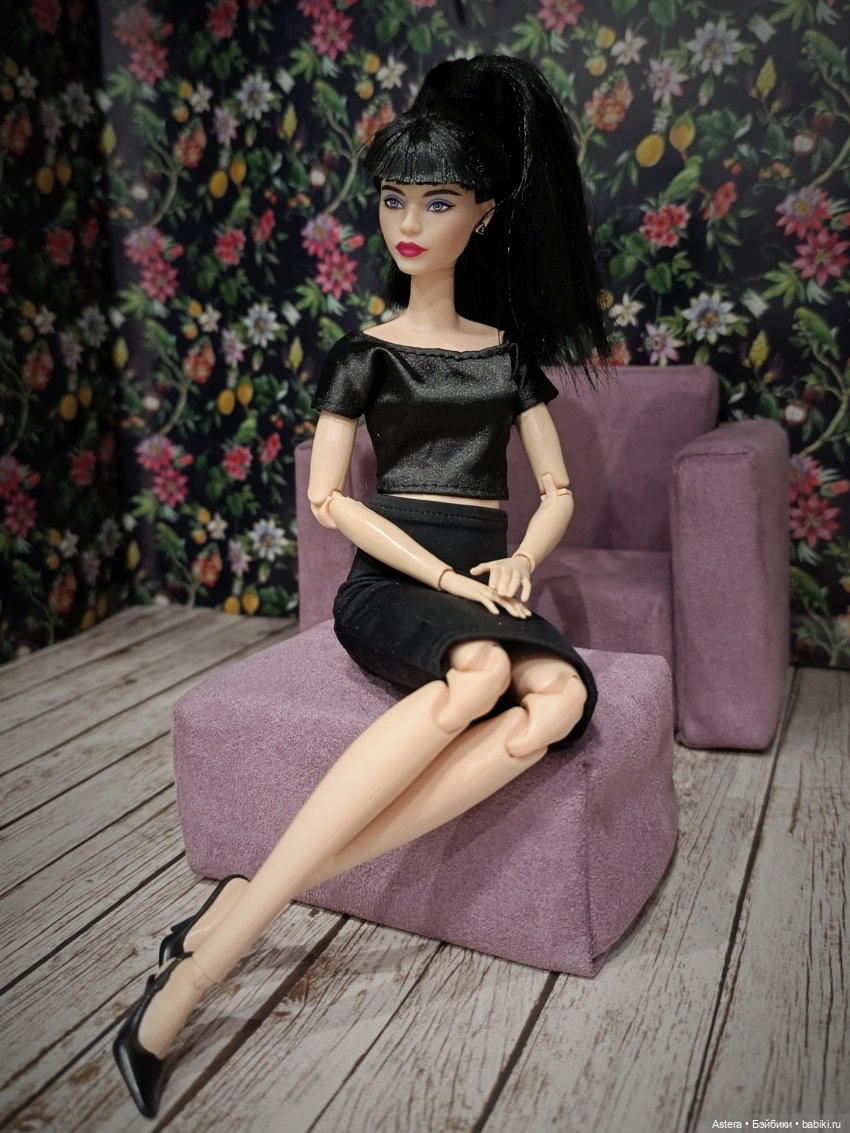 Розовое кресло — Мебель для кукол и домиков: фото (фото 7)