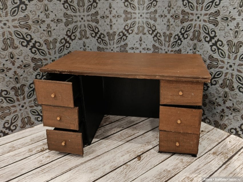 Первый стол комом — Мебель для кукол и домиков: фото (фото 4)