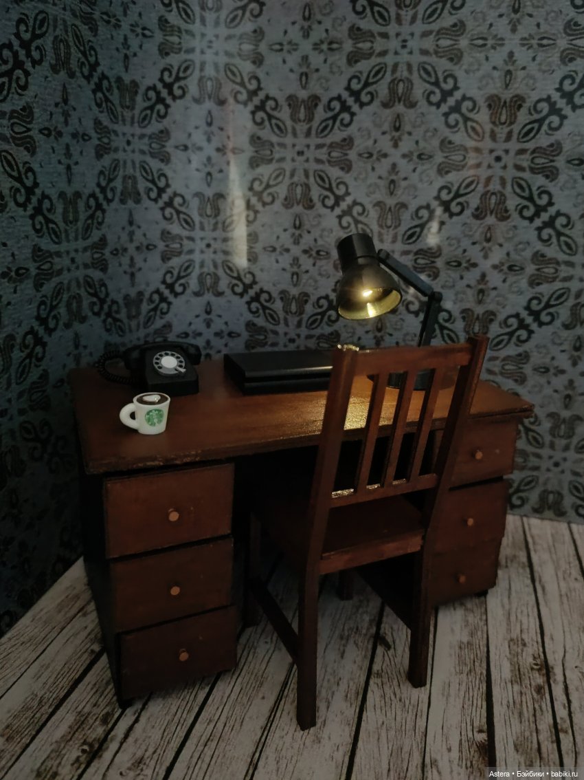 Первый стол комом — Мебель для кукол и домиков: фото