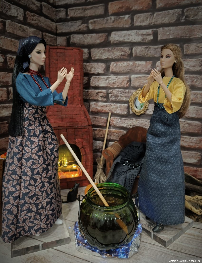 Хэллоуинская история — Кукольные фотоистории и сериалы: комиксы