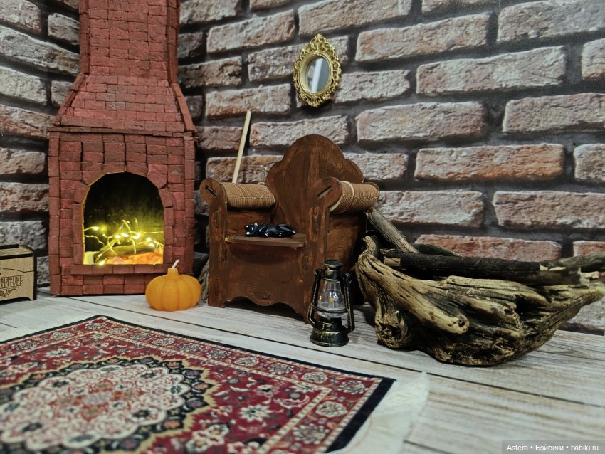 Интерьер для Хэллоуинской истории