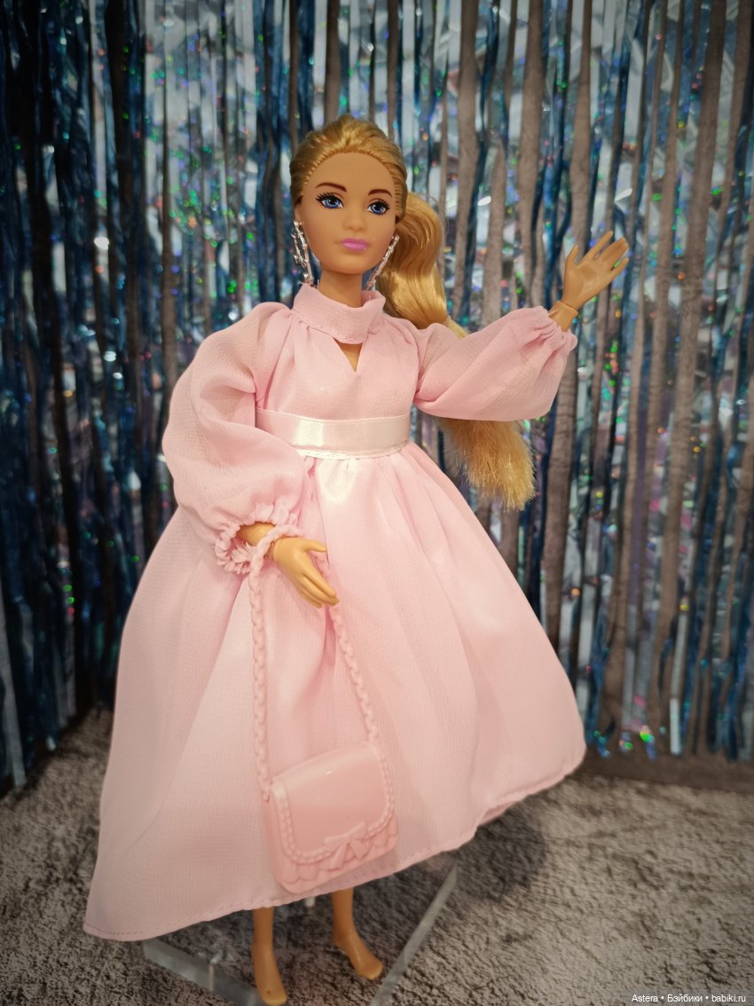 София в розовом платье — Аналоги Барби и куклы 1/6: клоны 90