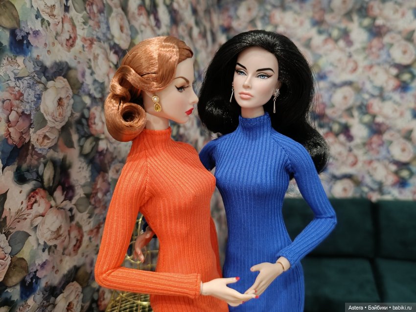 Баронесса и ее подруга. Показ мод