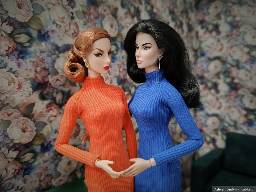 Баронесса и ее подруга. Показ мод