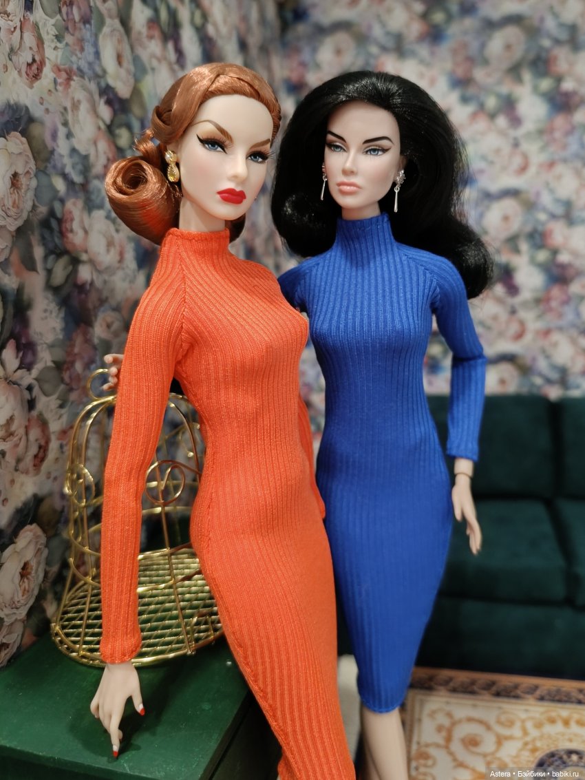 Баронесса и ее подруга. Показ мод