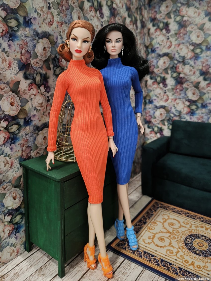 Баронесса и ее подруга. Показ мод