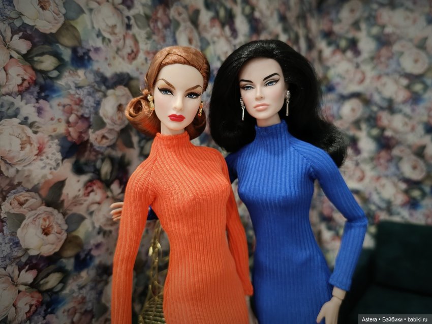 Баронесса и ее подруга. Показ мод