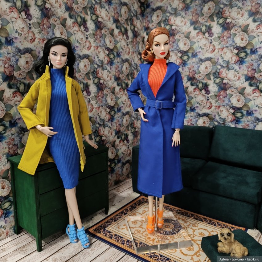 Баронесса и ее подруга. Показ мод