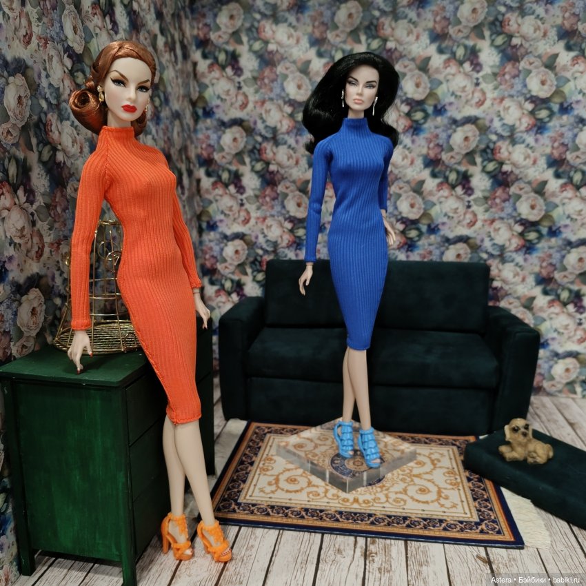 Баронесса и ее подруга. Показ мод