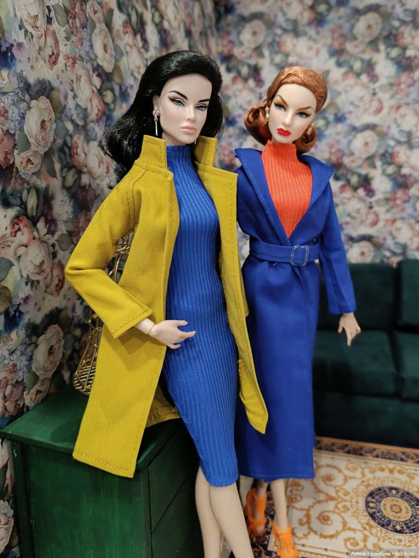 Баронесса и ее подруга. Показ мод