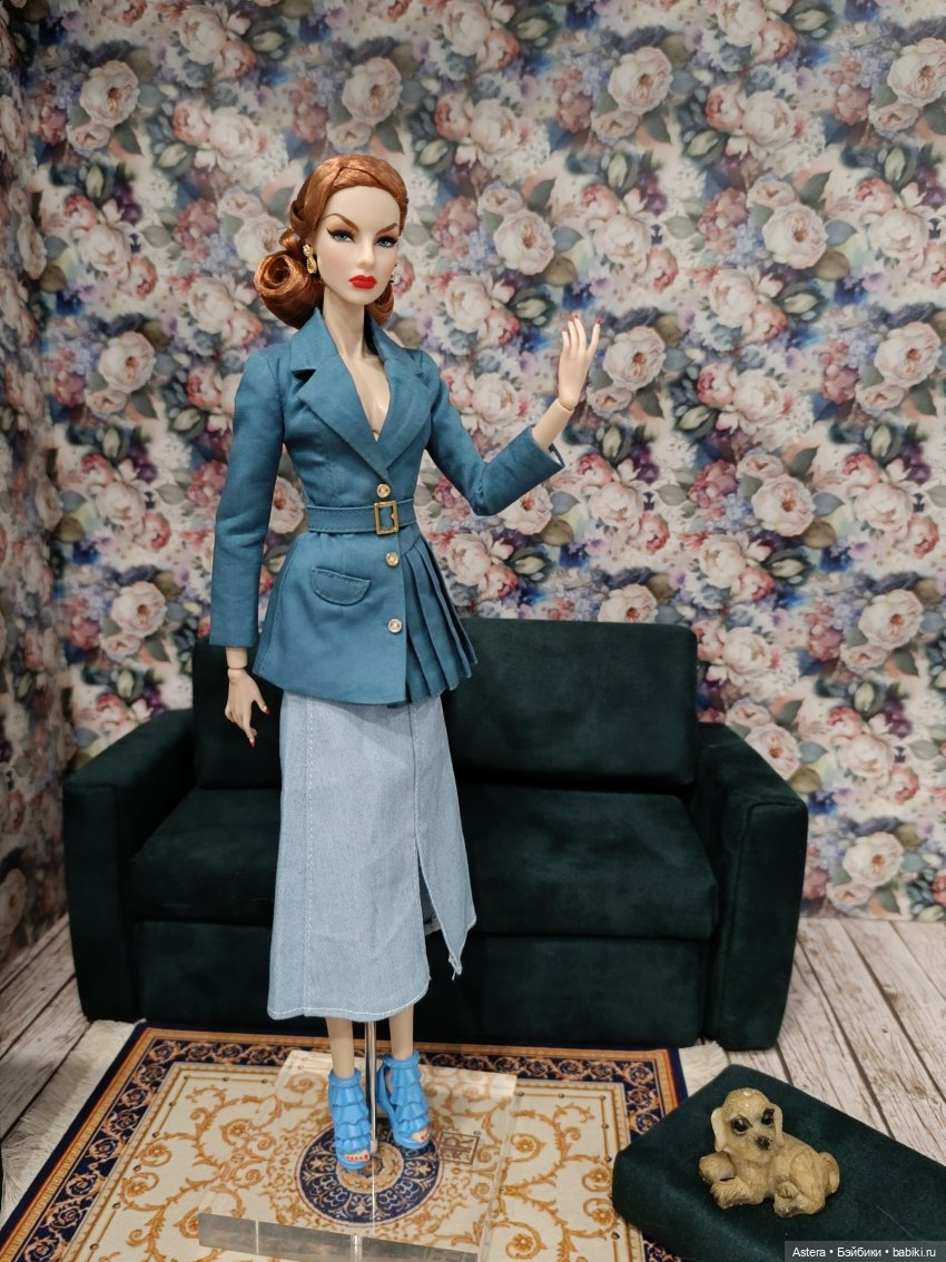 Баронесса и ее подруга. Показ мод