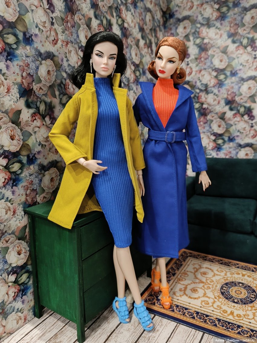 Баронесса и ее подруга. Показ мод