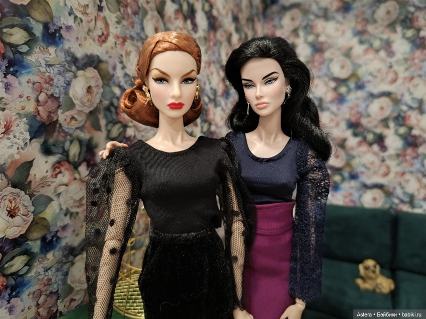 Баронесса и ее подруга. Показ мод. Продолжение