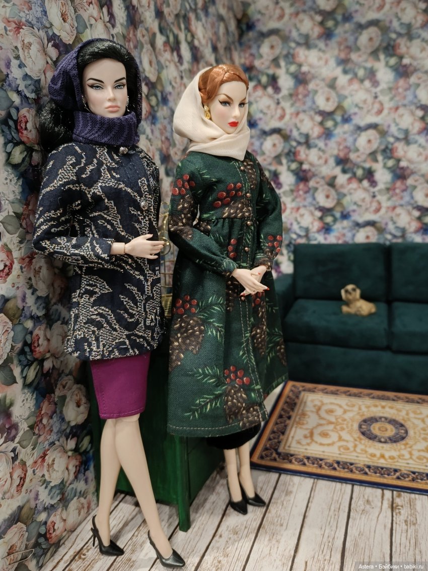 Баронесса и ее подруга. Показ мод. Продолжение