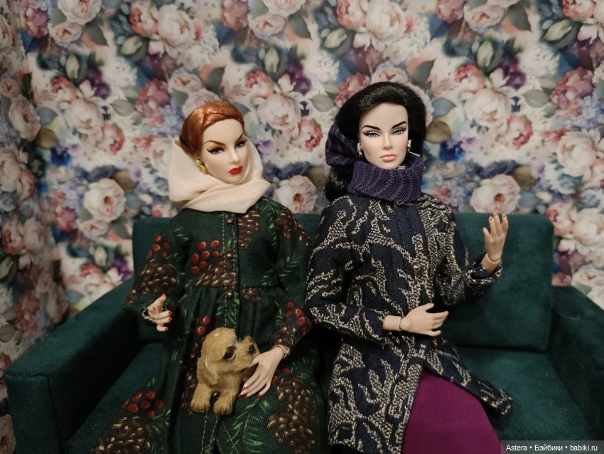 Баронесса и ее подруга. Показ мод. Продолжение