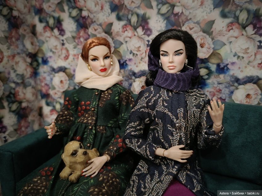 Баронесса и ее подруга. Показ мод. Продолжение