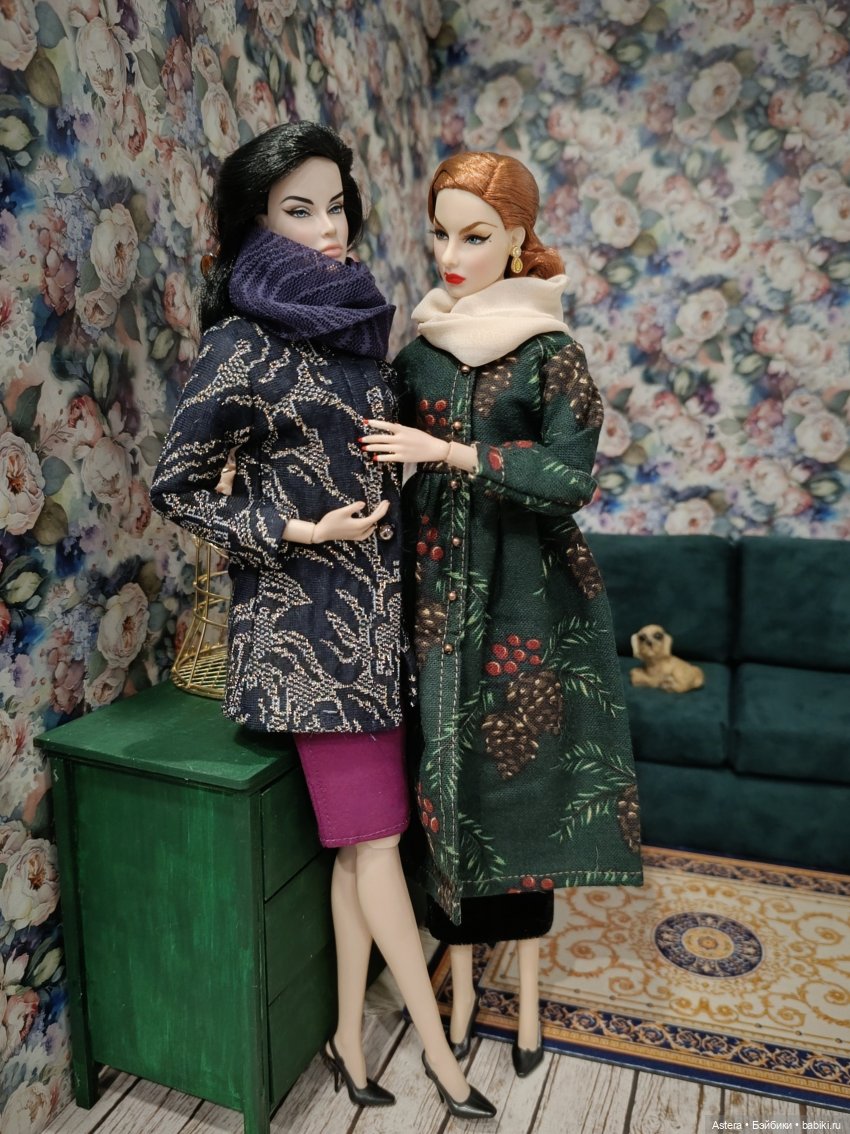 Баронесса и ее подруга. Показ мод. Продолжение