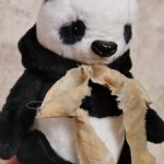 Малыш панда в стиле тедди