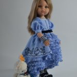 Комплект одежды "Алиса в стране чудес" на Paola Reina