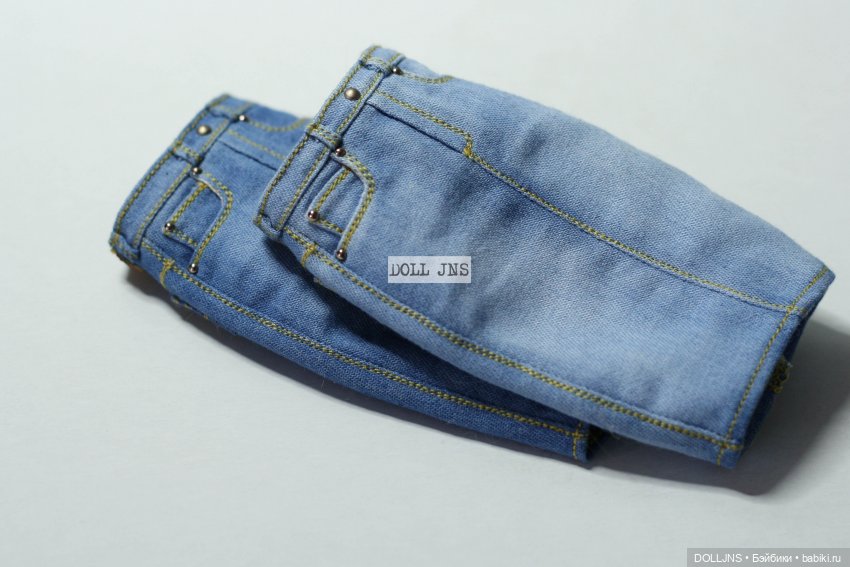 Реалистичные джинсы для кукол - DOLL JNS